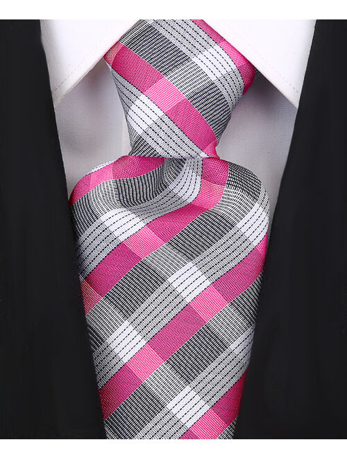 scott allan men's stripe necktie | mens ties in various colors