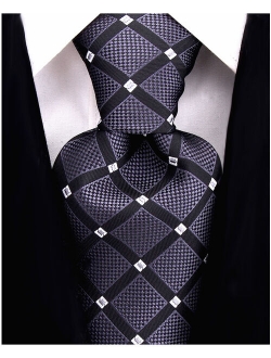 Mens Geometric Necktie