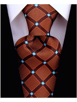 Mens Geometric Necktie