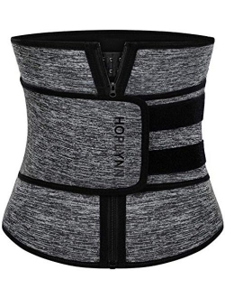 HOPLYNN Neoprene Sweat Waist Trainer Corset Trimmer Belt for Women Weight Loss, Waist Cincher Shaper Slimmer