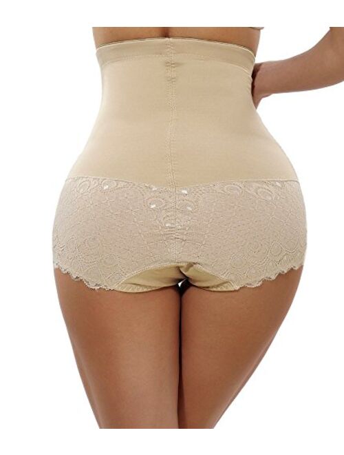 Gotoly Women Body Shaper High Waist Butt Lifter Tummy Control Panty Slim Waist Trainer