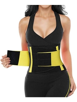 SHAPERX Women Waist Trainer Belt Waist Trimmer Slimming Body Shaper Sports Girdles Workout Belt