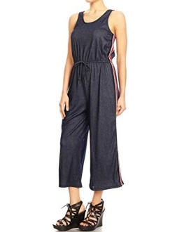 ShoSho Womens Casual Jumpsuits Solid One Piece Loose Fit Rompers Playsuits