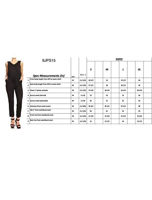ShoSho Womens Casual Jumpsuits Solid One Piece Loose Fit Rompers Playsuits