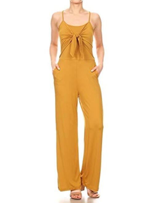 ShoSho Womens Casual Jumpsuits Solid One Piece Loose Fit Rompers Playsuits