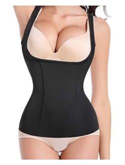 Gotoly Women's Waist Cincher Tummy Control Shapewear Compression Vest Invisible Body Shaper