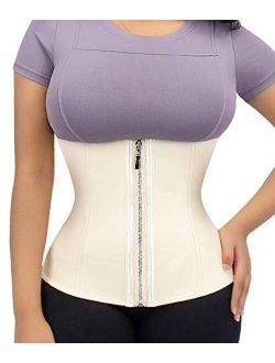 ASHLONE Latex Waist Trainer Corset Underbust Sport Cincher Womens Workout Body Shaper