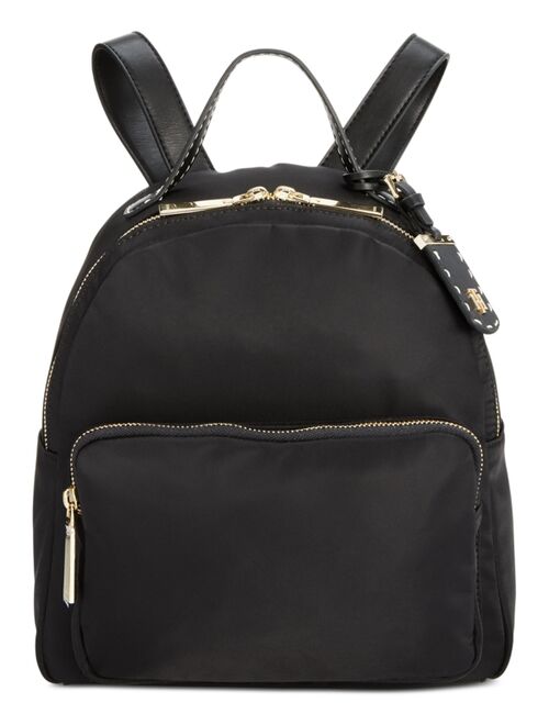 Tommy Hilfiger Leather Solid Lightweight Mini Backpack