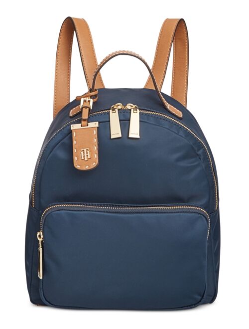 Tommy Hilfiger Leather Solid Lightweight Mini Backpack