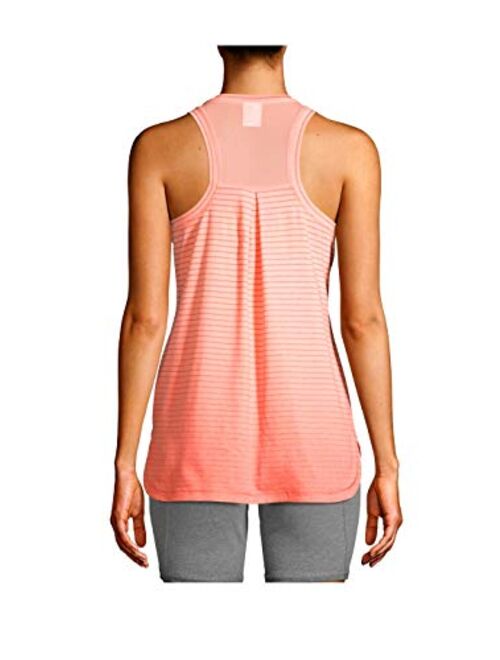 Athletic Works Woman's Performance Active Ombre Stripe Tank TOP