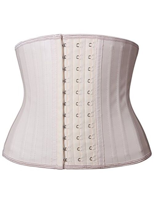 YIANNA Short Torso Waist Trainer Corset for Weight Loss Underbust Sports Workout Hourglass Body Shaper