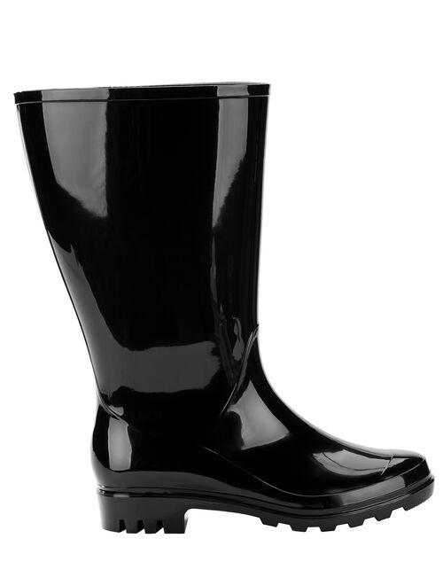 Time and Tru Rain Boot (Women's) (Wide Width Available)