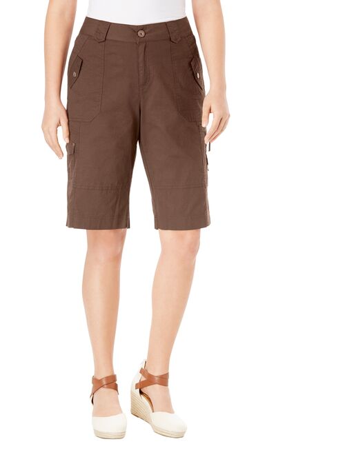 Roaman's Women's Plus Size Cargo Shorts Shorts