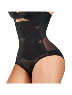 YERKOAD Shapewear for Women Waist Trainer Tummy Control Butt Lifter Panties Hi-Waist Short Stomach Body Shaper Cincher Girdle