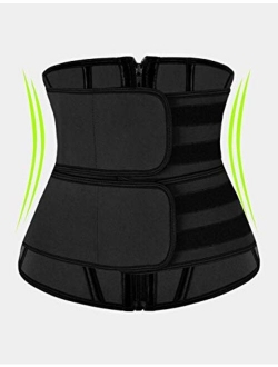 coastal rose Waist Trainer for Women Corset Cincher Belt Slimming Waist Sweat Girdle Workout Belt Body Shaper