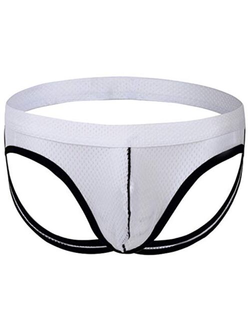 Arjen Kroos Men's Jockstrap Underwear Sexy Mesh Jock Strap