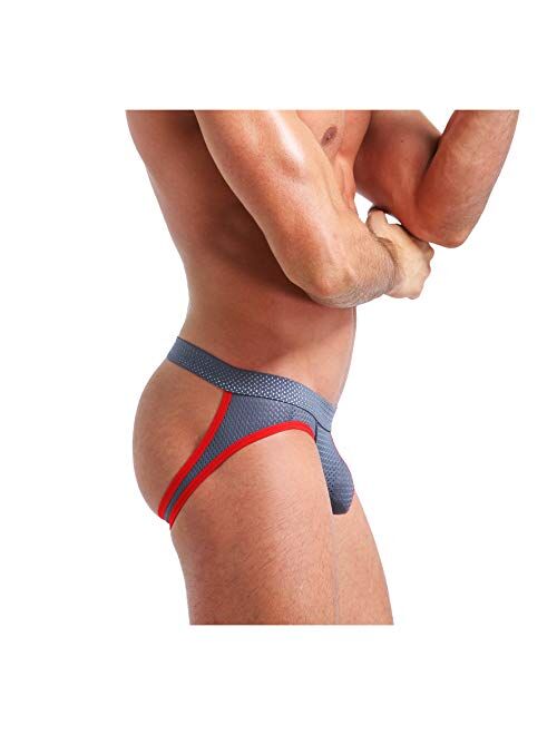 Arjen Kroos Men's Jockstrap Underwear Sexy Mesh Jock Strap