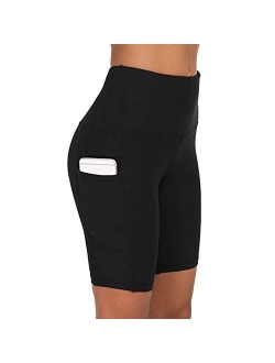 Yoga Pants with Pockets Extra Soft Leggings with Pockets for Women Non See-Through High Waist Workout Leggings