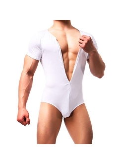 Men's Wrestling Singlet Athletic Leotard Briefs Bodysuit Underwear