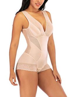 SHAPERX Shapewear for Women Tummy Control Fajas Full Body Shaper