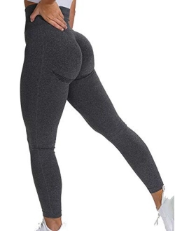 Womens High Waist Yoga Leggings Seamless Fitness Sports Gym Pants Shark Trousers