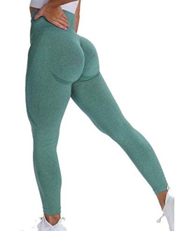 Womens High Waist Yoga Leggings Seamless Fitness Sports Gym Pants Shark Trousers