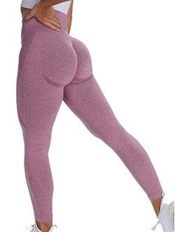 Womens High Waist Yoga Leggings Seamless Fitness Sports Gym Pants Shark Trousers