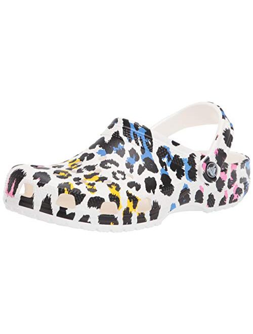 Crocs Unisex-Adult Classic Animal Print Clog | Zebra and Leopard Shoes