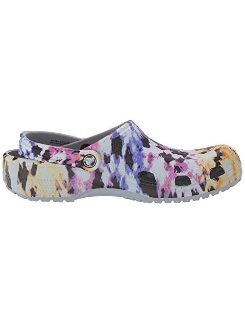 Crocs Unisex-Adult Classic Tie Dye Clog | Comfortable Slip on Water Shoes