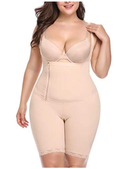 Women Full Body Shaper Tummy Control Seamless Slimming Shapewear Bodysuit Butt Lifter Slimmer Plus Size