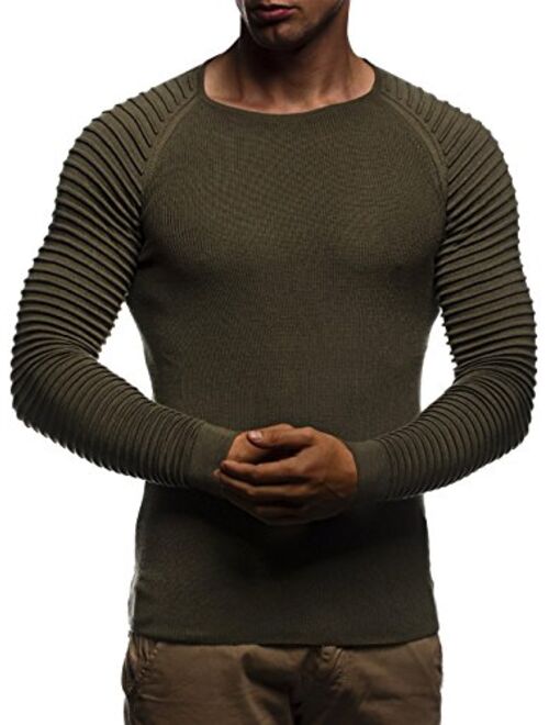 Leif Nelson Men's Knit Pullover LN20729