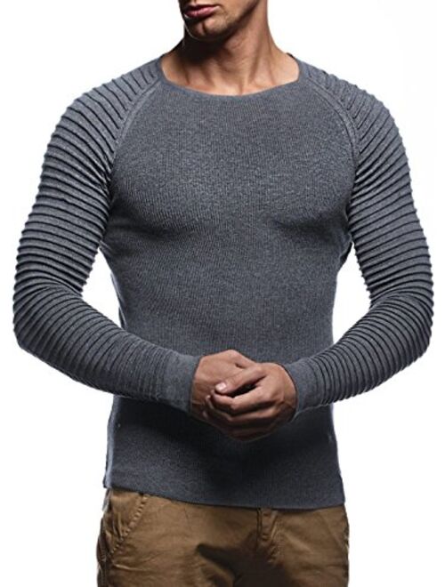 Leif Nelson Men's Knit Pullover LN20729