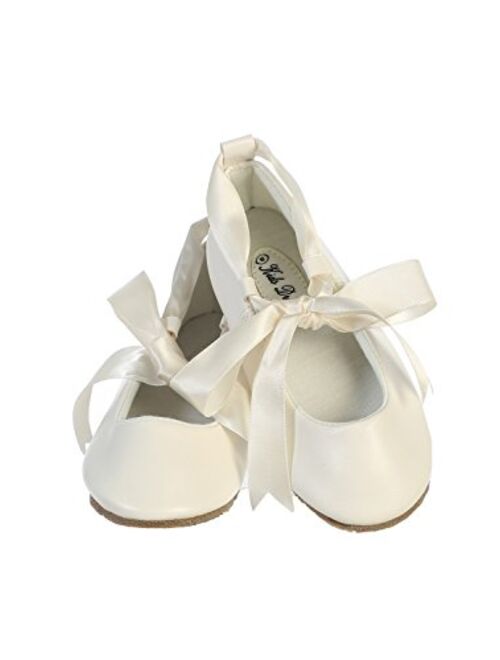 Ballerina Ribbon Tie Rubber Shoes Cinderella Flats Toddler Party