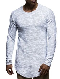 Men's Stylish Longsleeve Modern Pullover Sweater T-Shirt Hoodie Jacket Slim Fit LN6298