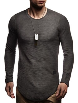 Men's Stylish Longsleeve Modern Pullover Sweater T-Shirt Hoodie Jacket Slim Fit LN6298