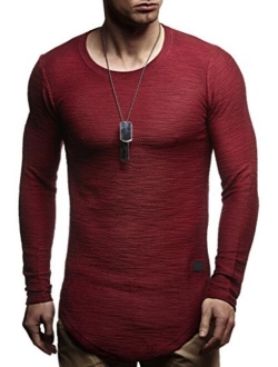 Men's Stylish Longsleeve Modern Pullover Sweater T-Shirt Hoodie Jacket Slim Fit LN6298