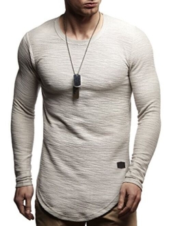 Men's Stylish Longsleeve Modern Pullover Sweater T-Shirt Hoodie Jacket Slim Fit LN6298