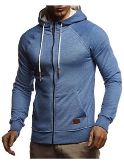 Men's Sweatshirt Jacket Slim Fit | Full Zip Sweater for Men | Longsleeve Basic hooded Jacket