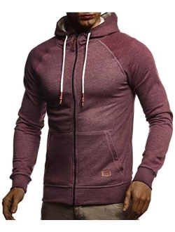 Men's Sweatshirt Jacket Slim Fit | Full Zip Sweater for Men | Longsleeve Basic hooded Jacket