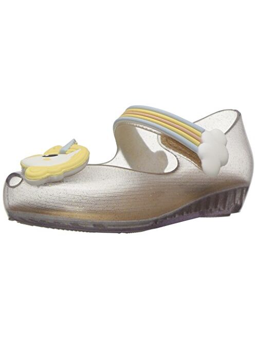 mini melissa Unisex-Child Mini Ultragirl Unicorn Mary Jane Flat