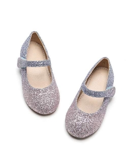 Girls Mary Jane Ballet Flat Dress Shoe (Toddler/Little Kid)