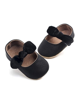 Csfry Infant Baby Girl Mary Jane Flats Toddler Shoes