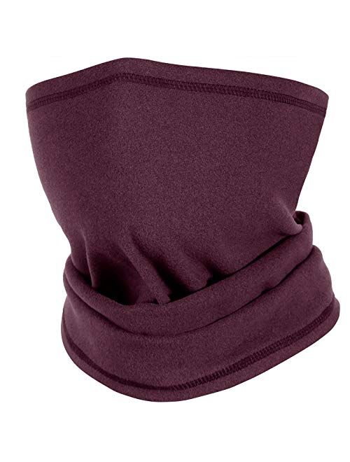 Achiou Winter Neck Warmer Gaiter, Face Mask Cover for Men Women Ski Scraf Windproof for Riding Running