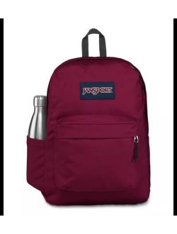 Superbreak Russet Red Backpack - Dark Red - One Size Backpack School Bag