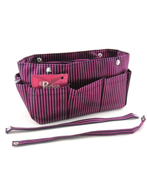 Periea Handbag Purse Organizer, 14 Compartments - Tilly (Several Colors & Styles Available)