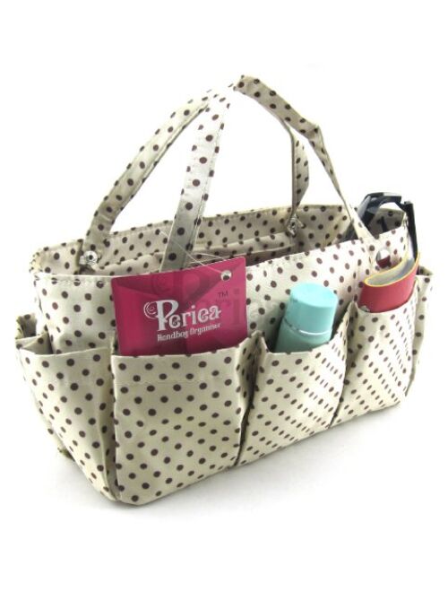 Periea Handbag Purse Organizer, 14 Compartments - Tilly (Several Colors & Styles Available)