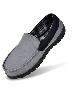 MIXIN Slippers for Men House Shoes Moccasin with Comfortable Memory Foam