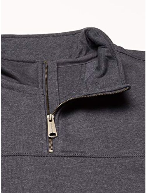 Carhartt Men's Big and Tall Big & Tall Rain Defender Paxton Quarter-Zip Sweatshirt