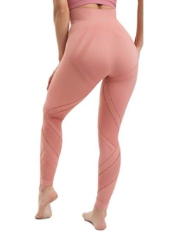 5 inches High Waist Yoga Leggings, Compression Workout Leggings for Women Yoga Pants Tummy Control