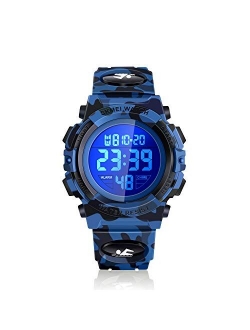 ATIMO LED 50M Waterproof Sports Digital Watch for Kids - Kids Gifts